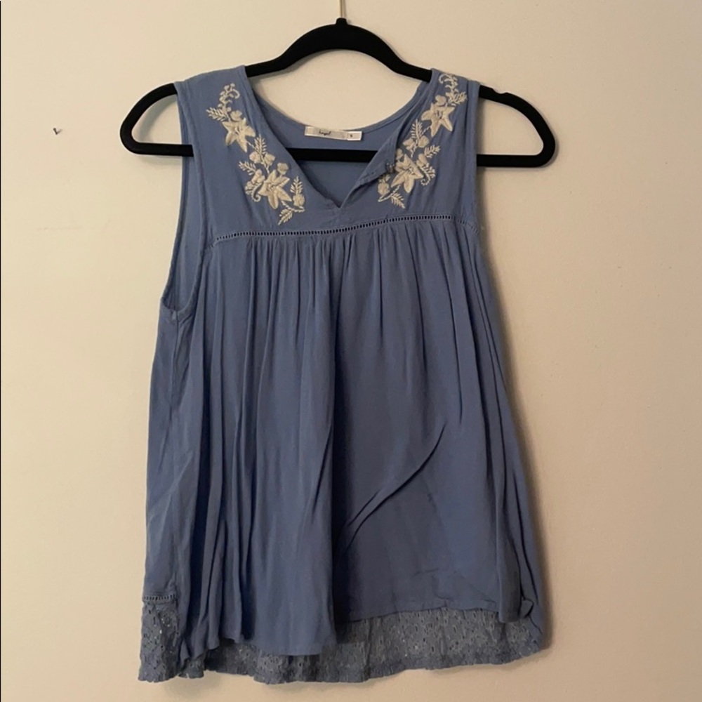 Blue top